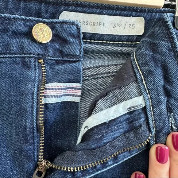 Anthropologie Pilcro "Superscript" High-Rise Wide Leg Flare Jeans - Picture 8 of 12